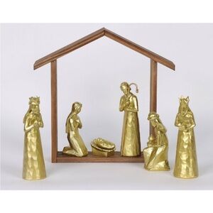 7pc Metallic Christmas Nativity Scene
Figurine Set - Wondershop™ Gold